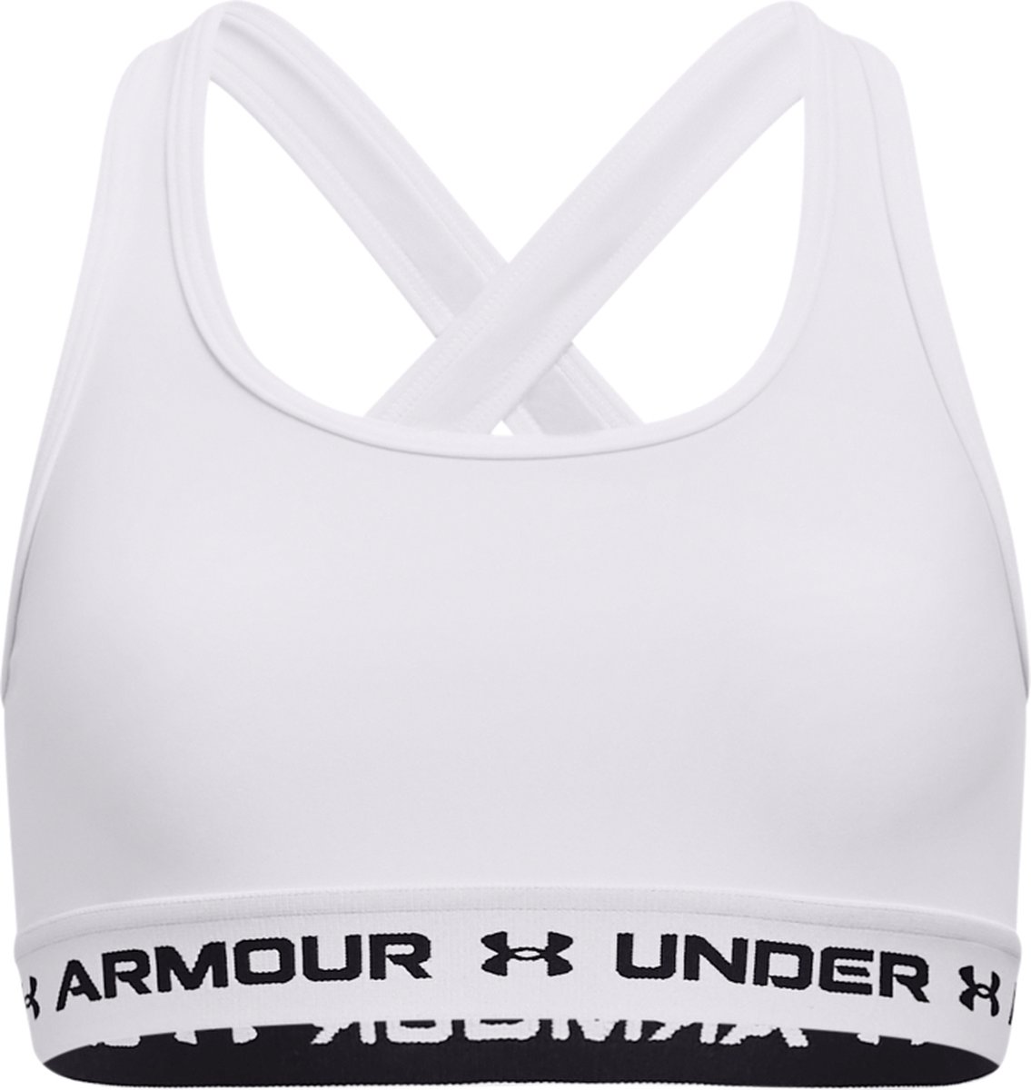 Under Armour G Crossback Mid Solid Meisjes Sporttop - Maat XL