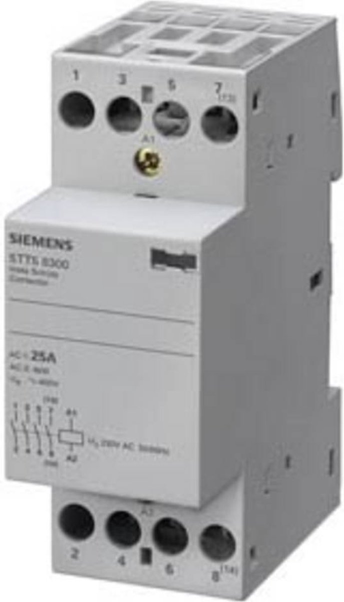 Siemens Siemens Dig.Industr. Installatiezekeringautomaat 4x NO 25 A 1 stuk(s)