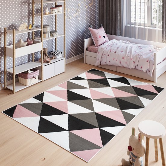 Tapijt Calissa | Roze | 140x200 cm | 10P383P1P31V6 Tapijt Calissa | Roze | 140x200 cm | 10P383P1P31V6
