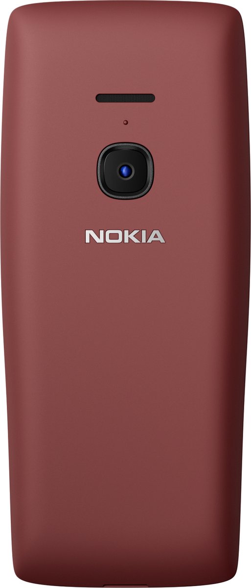 Nokia 8210 4G - Klassisches Handy In Rot Ohne Headset