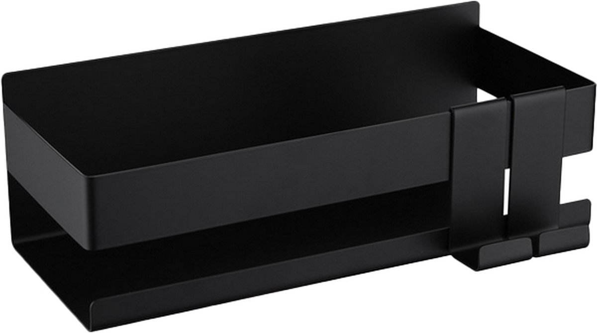 Keukenrek Zwart Keukenrek Mat Zwart Zelfklevend RSV Kruidenrek