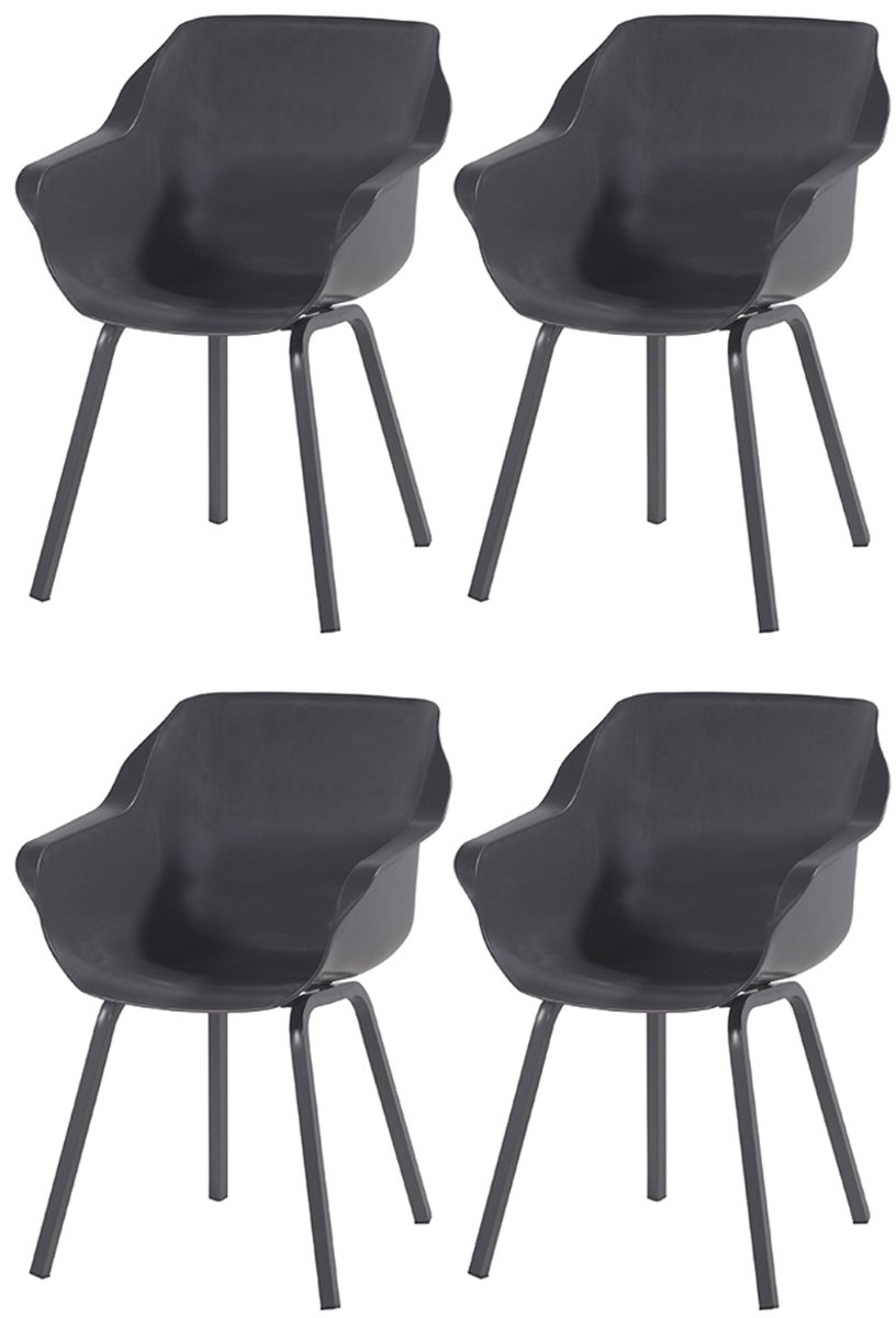 Set van 4 - Hartman Sophie Element dining armstoel - Xerix