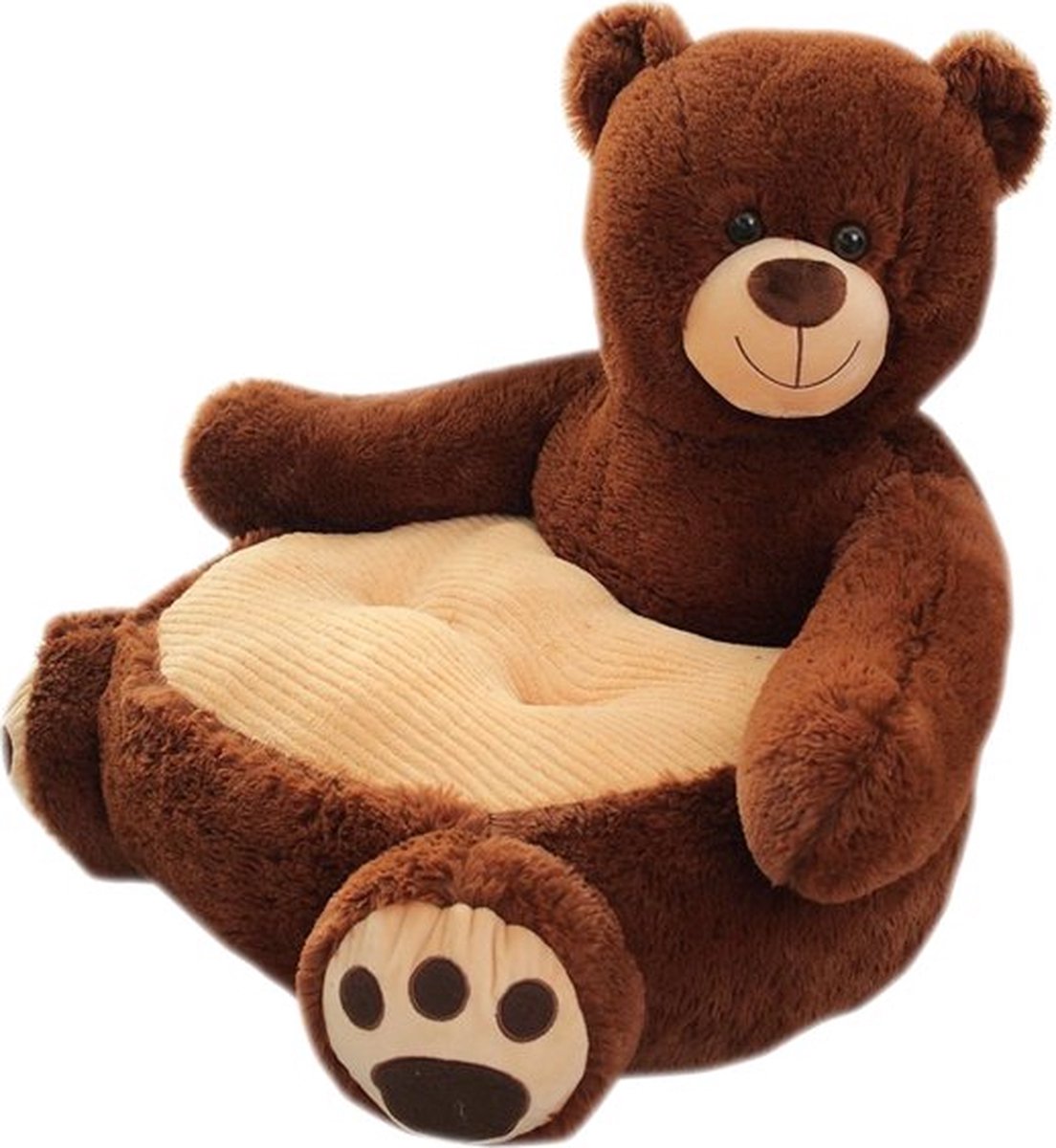 Fauteuil en peluche pour enfants, coussin panda en coton PP, dessin