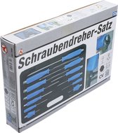 Schroevendraaier set 12-delig in koffer - Kruiskop - Plat - Speciale Steeksleutel kop - BGS7890