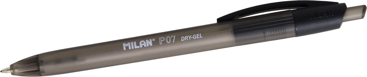 Milan Balpen Exposant 0,7 Mm Zwart 25 Stuks