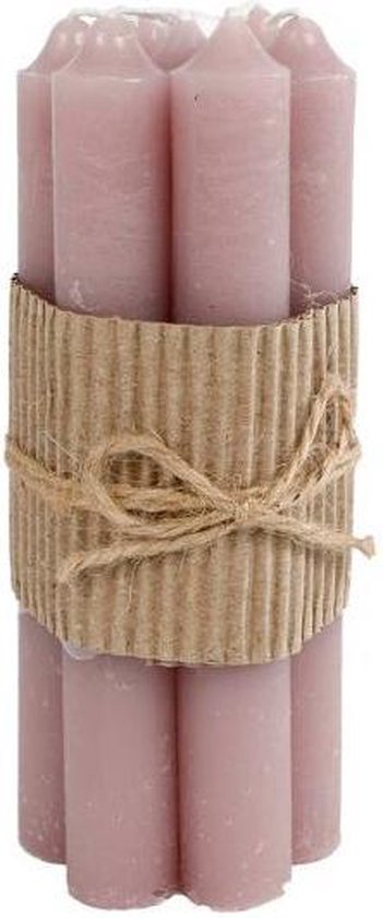 Gifts Amsterdam Kaarsen Ambiance 16 X 2 Cm Wax Lila 7 Stuks