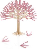 Lovi Kersenboom 22 cm Naturel berkenhout / Roze bloesem