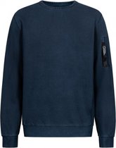 National Geographic Garment Dyed Crewneck Navy