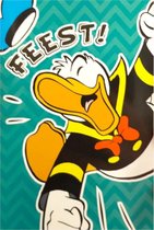 Uitnodigingskaarten - Donald Duck - Feest - 6st.