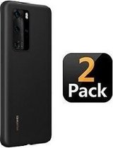 Telefoonhoesje - Back Cover - Geschikt Voor Huawei P40 Pro - Zwart