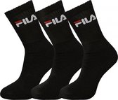 Fila - 6-pack Sokken - Zwart - Maat 43-46