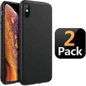 Telefoonhoesje - Back Cover - Geschikt Voor Apple IPhone Xs Max - Zwart