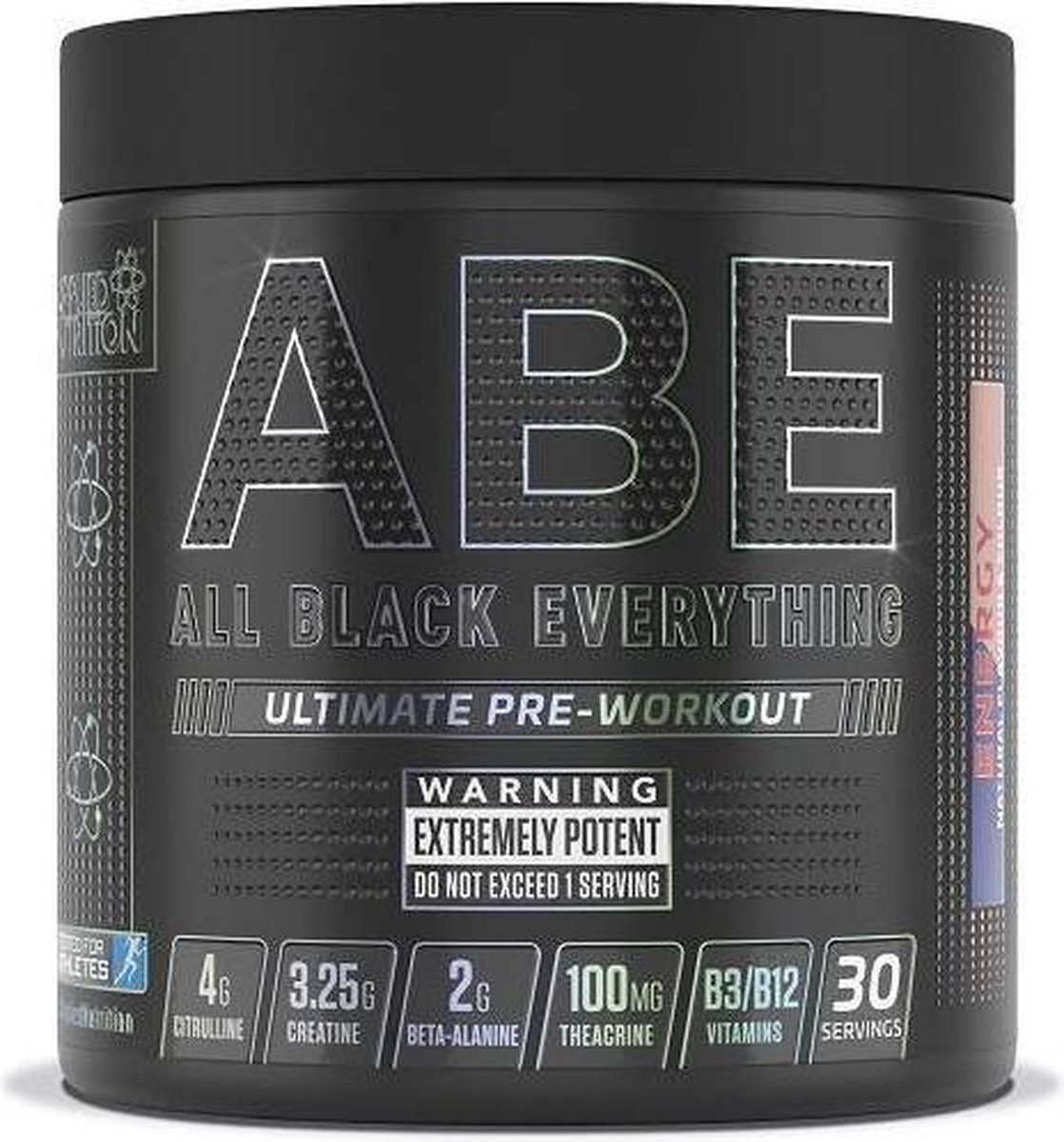 Applied Nutrition - ABE Ultimate Pre-Workout - 315 g - Redbull Energy Smaak  - 30 servings | bol.com