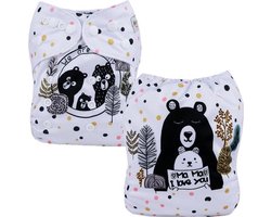Mumsbest- wasbare luier- verstelbaar S,M,L mama