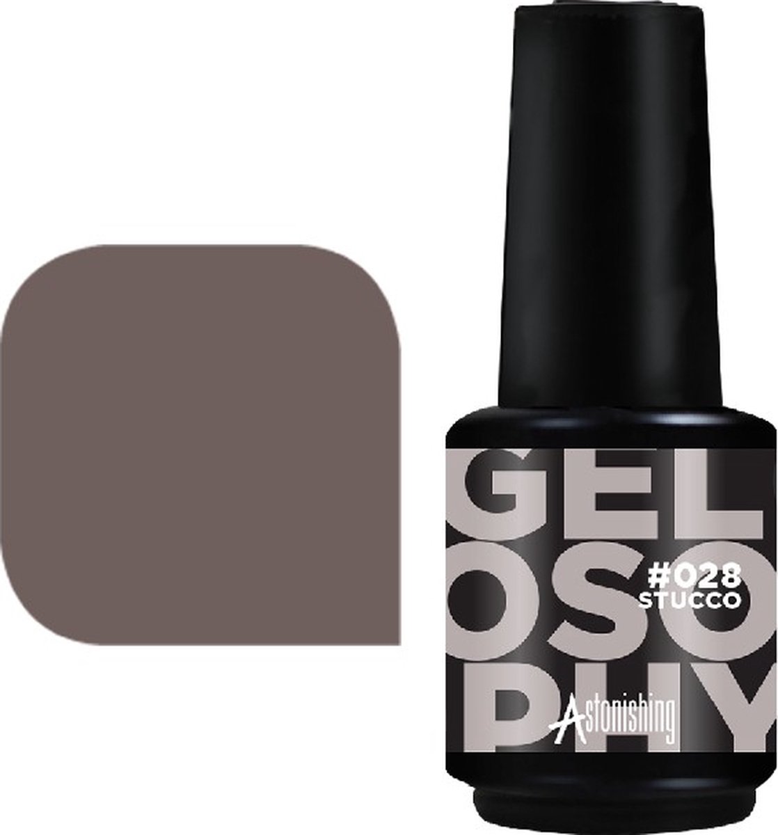 Goedkoopste Astonishing - Gellac - 028 Stucco - 15 ml - Gelosophy - UV/Led Gel - Gellak - Gelnagels - Nagellak - Gel Nails - Gelnagel producten - Gel Nagellak - Gel Nagel - Gelnagels voor Thuis - Nail art