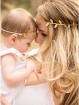 Mommy & Me Haarband goud
