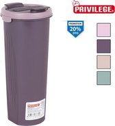 FOOD JAR 750ML DUBBELE OUTPUT PRIVILEGE - ASSORTI KLEUREN