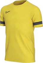 Nike Nike Dri-FIT Academy 21 Sportshirt - Maat 152  - Unisex - geel - zwart