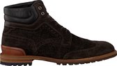 Floris Van Bommel 10816 Veterboots - Laarzen Met Veters - Heren - Bruin - Maat 44