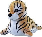 Animal Planet Knuffel Toby the Tiger Seal Pluche - 32 cm - Recycled Polyester