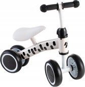 A&K Vierwielige Loopfiets | Kinderfiets Peuterfiets | Fiets Voor Jongens en Meisjes | Wit