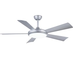 Evolar Plafondventilator met Verlichting - 132 cm - Dimbaar - Zeer Stil - Afstandsbediening - 3000K/4500K/6000K - EVO-CF52SN