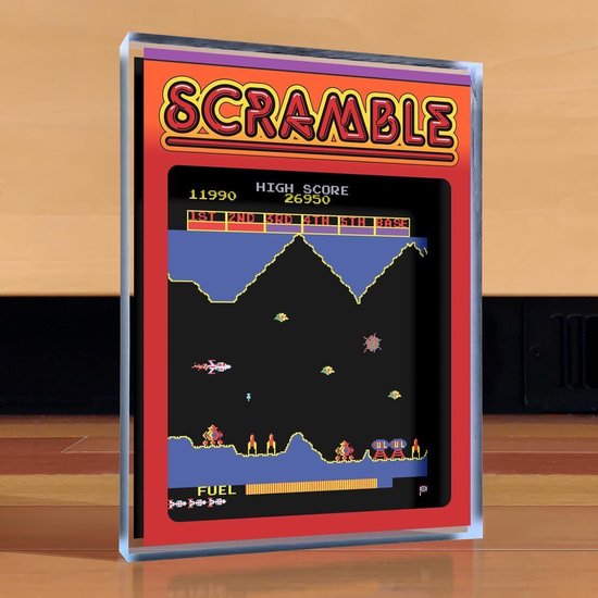 ArtoVison3D® - Art de jeu d' Arcade rétro de bureau - SCRAMBLE