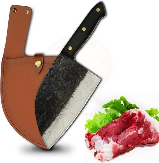 Hakbijl - Vleesbijl - BBQ - Hand gemaakt - Hand made - Trends - Koken - Slagersmes - Butcher - Stoer - Echte Mannen - Cadeau tip - STORX
