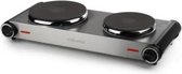 Tristar Hot Plate KP-6248 - Vrijstaande Elektrische Kookplaat - Regelbare temperatuur - 2 kookzones - RVS