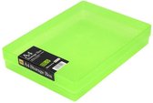 Weston Boxes, A4 Storage Box, Groen/transparant.