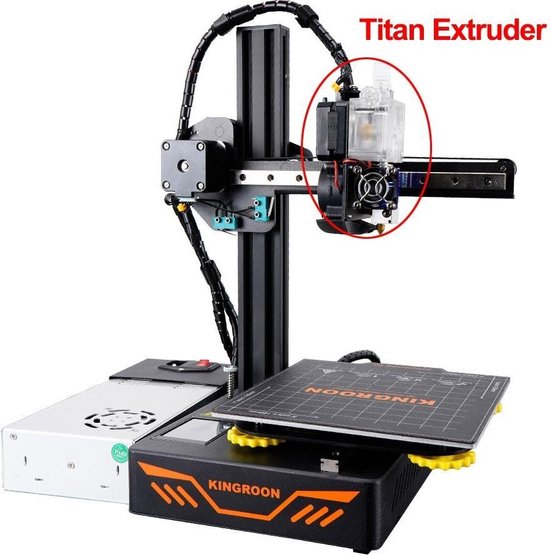 Kingroon 3D-printer Met Titan Extruder | Printer Met Meerdere Talen |  Blijft Printen... | bol.com