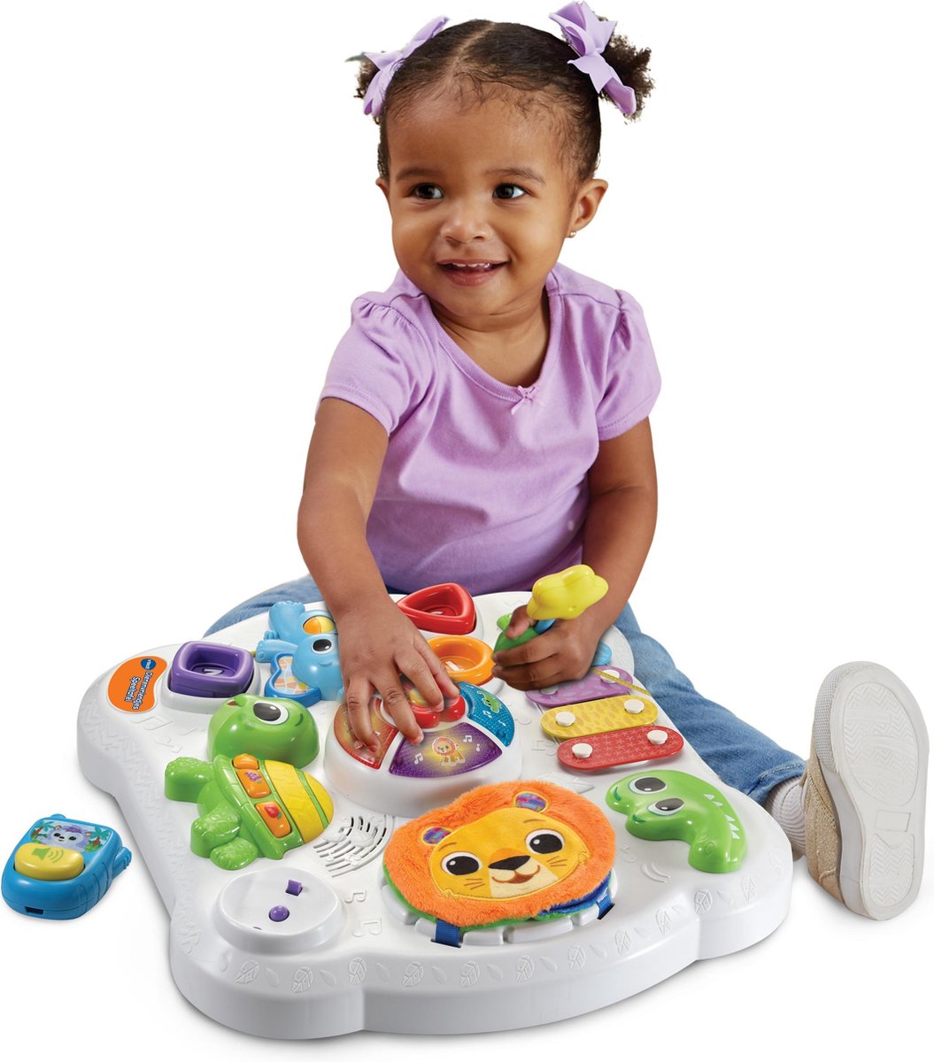 VTech Dierenvriendjes Speeltafel - Interactief Speelgoed - Cijfers, Kleuren en Vormen - Van 9 tot 36 Maanden — afbeelding 4