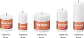 Bolsius Rustiek Stompkaars set wit