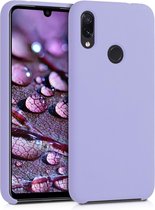 kwmobile telefoonhoesje voor Xiaomi Redmi Note 7 / Note 7 Pro - Hoesje met siliconen coating - Smartphone case in lavendel