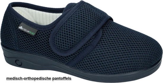 Celia Ruiz -Dames - blauw donker - pantoffels - maat 36