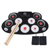 Oprolbaar Drumstel - Elektrische oefenpad - Roll Up -  Drumstel voor kinderen - Leren drummen -Drumpad - Digitale Drums - Elektronische Drumstel