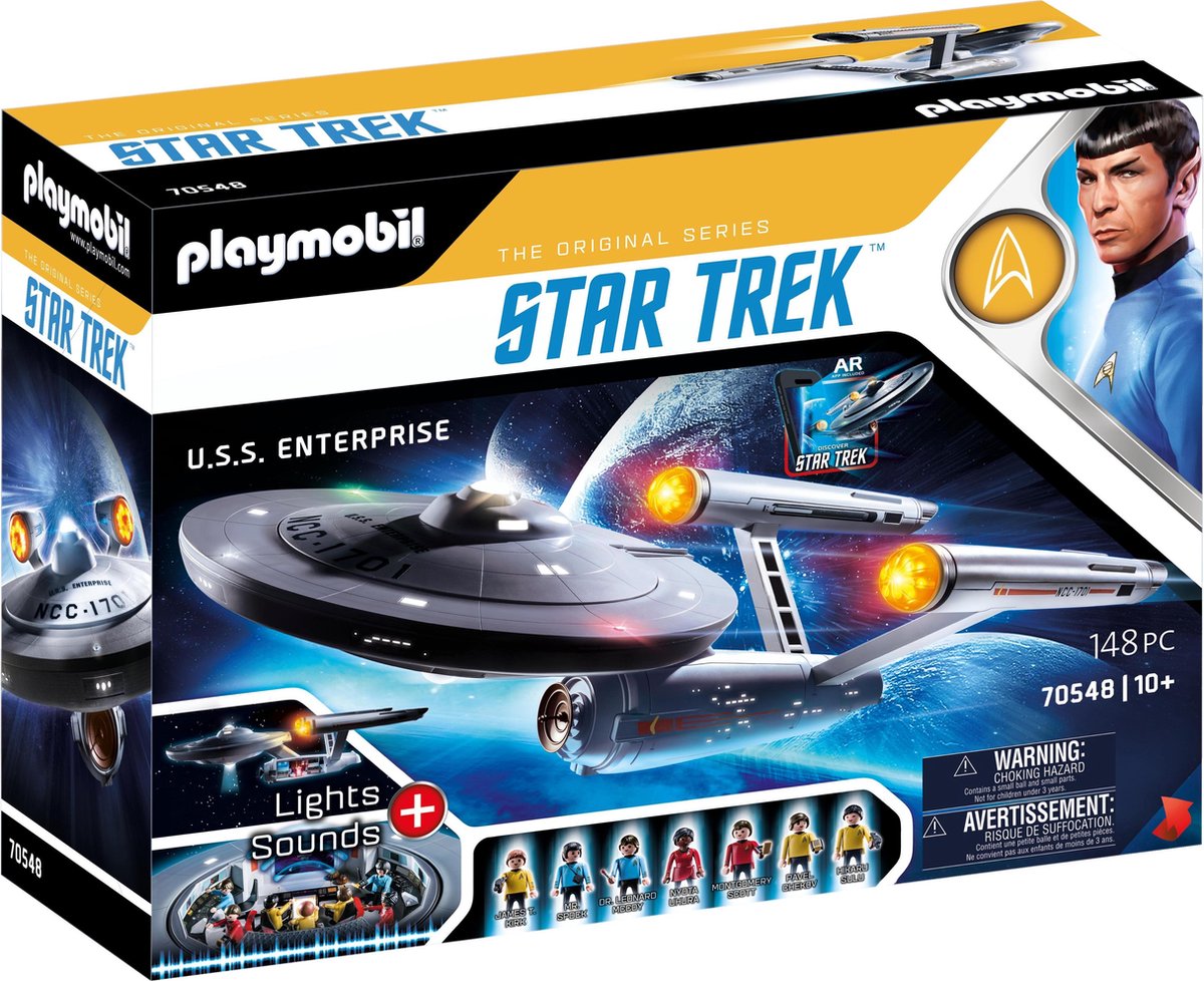 PLAYMOBIL Star Trek U.S.S. Enterprise NCC-1701 - 70548