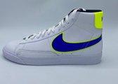 Nike Blazer Mid (Gs) - Wit, Blauw - Maat 39