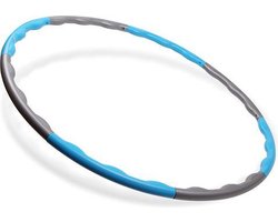Fitness Hoelahoep - Blauw / Grijs - 1kg - Ø 96 cm - Sport Hoela hoep - Afvallen