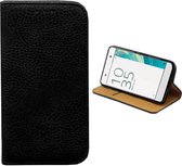 Klaphoesje - Telefoonhoesje met pashouder - Hoesje voor Sony Xperia X - Zwart