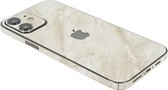 ScreenSafe Skin iPhone 12 Sand Marble met logo