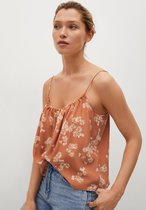Mango Top Top Met Bloemetjesprint 17050162 30 Dames Maat - L