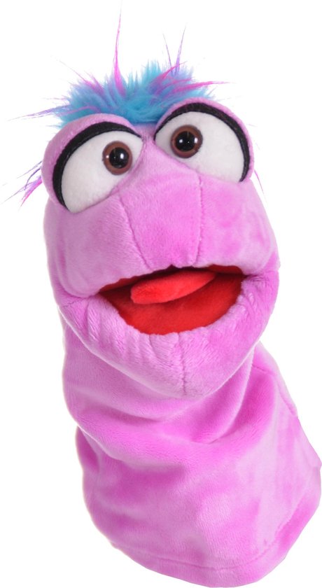 Marionnette à Main Finchen (Sesame Street) – 45 Cm, Polyester, Bouche Articulée, Pour Enfants Et Adultes