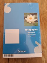 Bruna Fotopapier glanzend 10x15cm 3 stuks