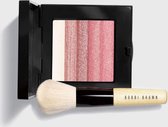 Bobbi Brown Rose Shimmer Brick Set with Mini Face Blender Brush - 10,3 g - Rose - highlighter met make-up kwast