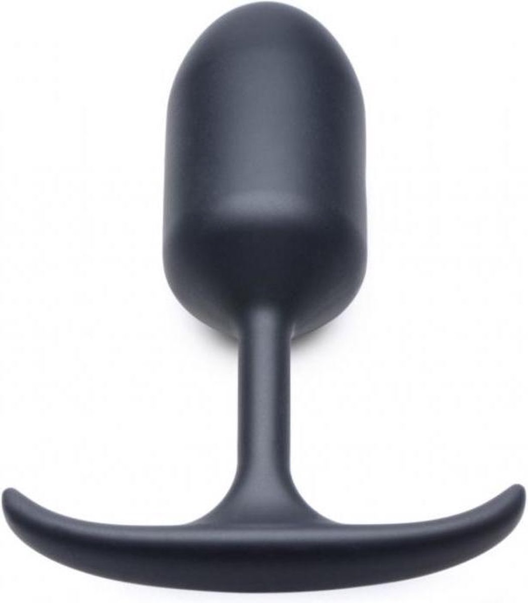 Heavy Hitters - Siliconen Buttplug met Metalen Gewicht - 4 maten S