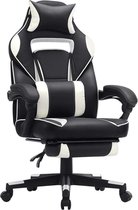 Tank - E-Sports - Game stoel - Ergonomisch - Bureaustoel - Verstelbaar- Racing - Gaming Chair - Zwart / Wit