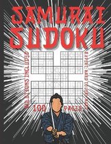 Samurai Sudoku Expert: Hard to Very Hard - Solutions Included - 100 pages