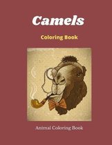 Camels Coloring Book Animal Coloring Book