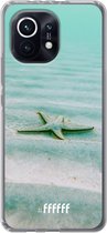 6F hoesje - geschikt voor Xiaomi Mi 11 -  Transparant TPU Case - Sea Star #ffffff